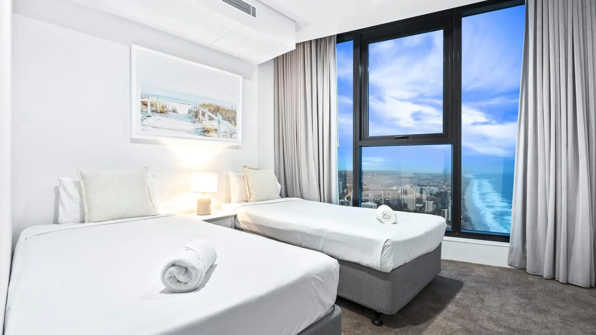 Apartament Luxury High Floor 3 Bedroom Unit With Ocean Views - Q Stay Gold Coast